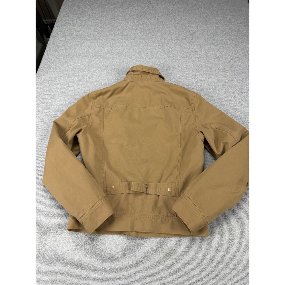 Gap 1969 Mens Cedar Canvas Workwear Jacket Tan Brown Quilted Lining Small HOL10 - Picture 2 of 15